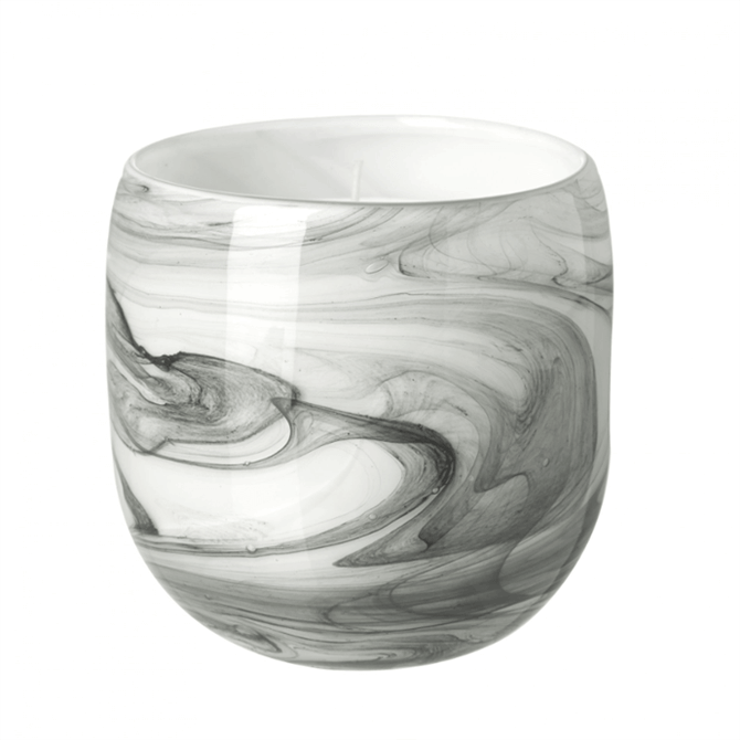 Parlane Marble Wax Filled Votive Glass Candle